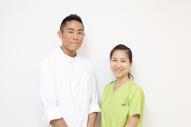 夫婦二人三脚で診療する、アットホームな歯科医院。